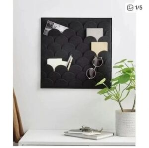 Black Wall Organizer with Pockets Ikea Pluggland New